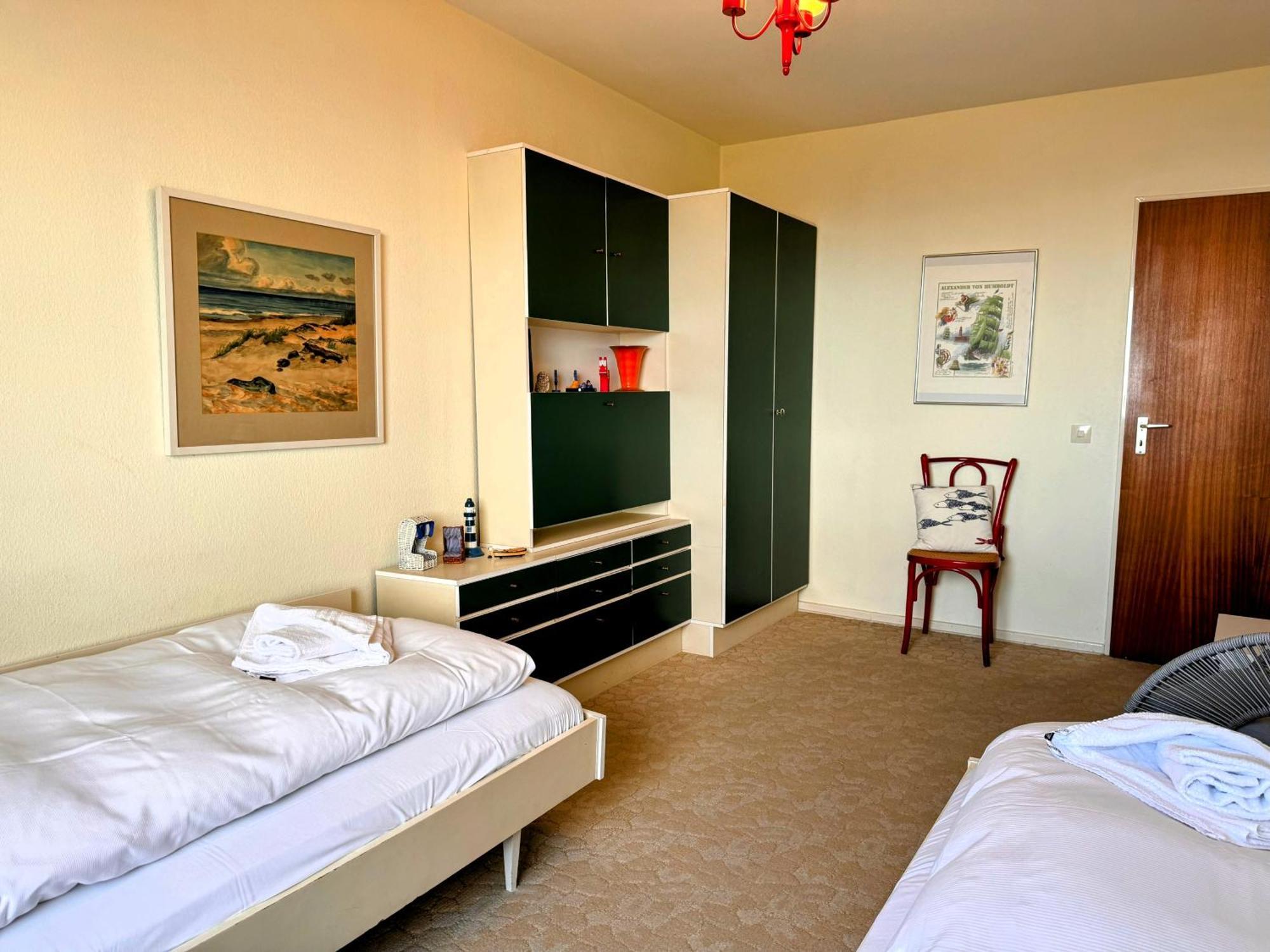 Apartment Strandhochhaus Whg 80 81 Seesicht *