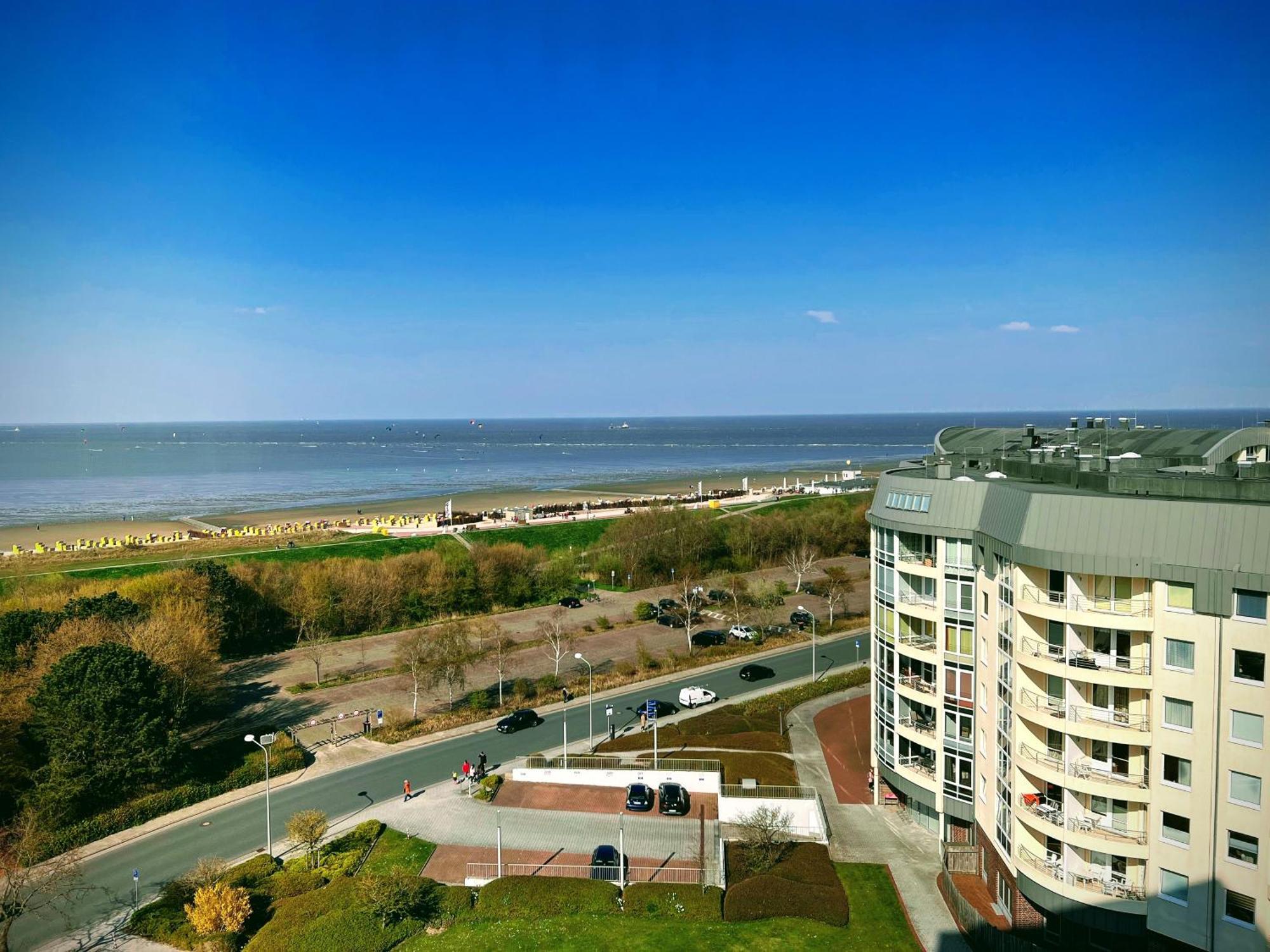 Strandhochhaus Whg 80 81 Seesicht *